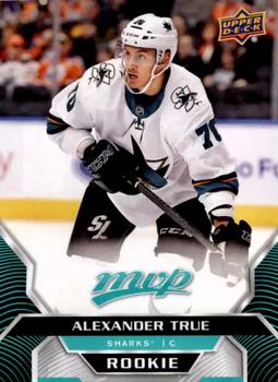 Alexander True San Jose Sharks Upper Deck MVP 2020/21 Rookie #232