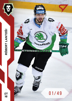 Robert Lantosi Mlada Boleslav Tipsport ELH 2022/23 SportZoo 1. serie Red /49 #69