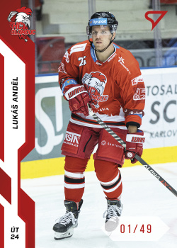 Lukas Andel Olomouc Tipsport ELH 2022/23 SportZoo 1. serie Red /49 #170
