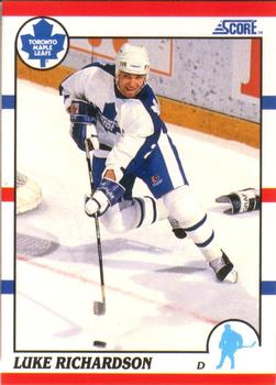 Luke Richardson Toronto Maple Leafs Score 1990/91 American #236