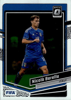Nicolo Barella Italy Panini Donruss Soccer 2023/24 Optic #36