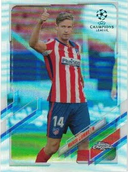 Marcos Llorente Atletico Madrid 2020/21 Topps Chrome UEFA Champions League Refractor #54