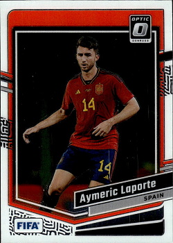 Aymeric Laporte Spain Panini Donruss Soccer 2023/24 Optic #51
