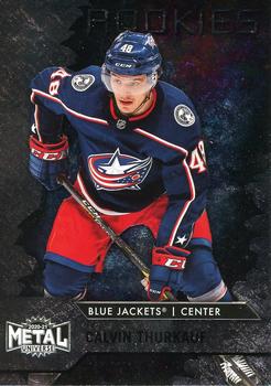 Calvin Thurkauf Columbus Blue Jackets Skybox Metal Universe 2020/21 Rookie #121