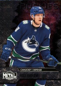 Olli Juolevi Vancouver Canucks Skybox Metal Universe 2020/21 Rookie #136