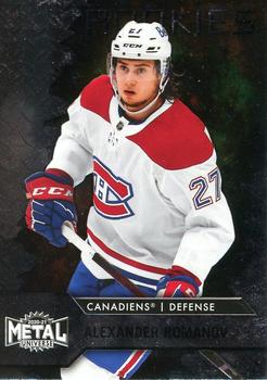 Alexander Romanov Montreal Canadiens Skybox Metal Universe 2020/21 Rookie #137