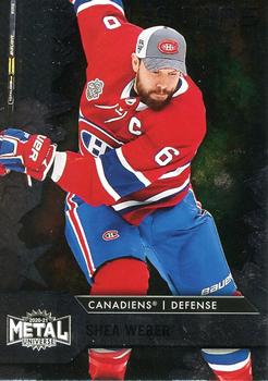 Shea Weber Montreal Canadiens Skybox Metal Universe 2020/21 All-Stars #151