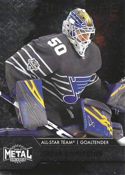 Jordan Binnington All Star Team Skybox Metal Universe 2020/21 All-Stars #195