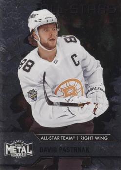 David Pastrnak All Star Team Skybox Metal Universe 2020/21 All-Stars #200