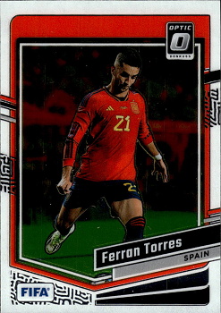 Ferran Torres Spain Panini Donruss Soccer 2023/24 Optic #57