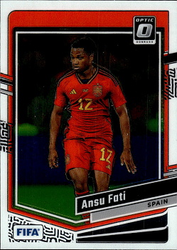 Ansu Fati Spain Panini Donruss Soccer 2023/24 Optic #58
