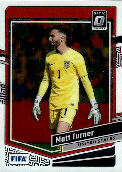 Matt Turner USA Panini Donruss Soccer 2023/24 Optic #60