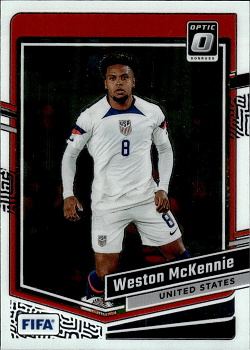 Weston McKennie USA Panini Donruss Soccer 2023/24 Optic #61