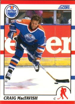 Craig MacTavish Edmonton Oilers Score 1990/91 American #258