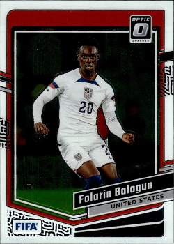Folarin Balogun USA Panini Donruss Soccer 2023/24 Optic #63