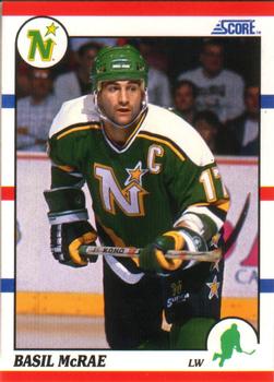 Basil McRae Minnesota North Stars Score 1990/91 American #261