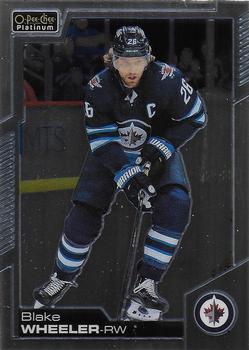 Blake Wheeler Winnipeg Jets Upper Deck O-Pee-Chee Platinum 2020/21 #80