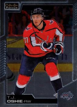 T.J. Oshie Washington Capitals Upper Deck O-Pee-Chee Platinum 2020/21 #83