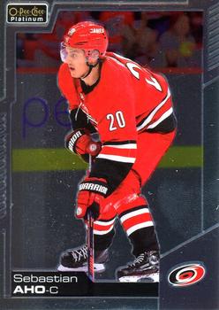 Sebastian Aho Carolina Hurricanes Upper Deck O-Pee-Chee Platinum 2020/21 #105