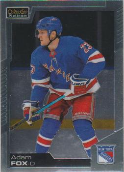 Adam Fox New York Rangers Upper Deck O-Pee-Chee Platinum 2020/21 #107