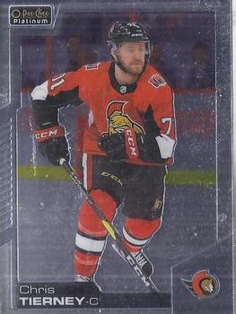 Chris Tierney Ottawa Senators Upper Deck O-Pee-Chee Platinum 2020/21 #123
