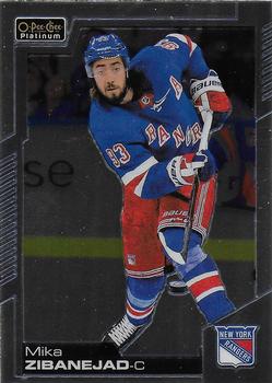 Mika Zibanejad New York Rangers Upper Deck O-Pee-Chee Platinum 2020/21 #133