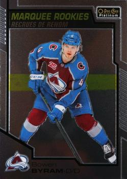 Bowen Byram Colorado Avalanche Upper Deck O-Pee-Chee Platinum 2020/21 Marquee Rookies #152