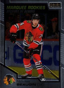 Nicolas Beaudin Chicago Blackhawks Upper Deck O-Pee-Chee Platinum 2020/21 Marquee Rookies #171