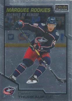 Calvin Thurkauf Columbus Blue Jackets Upper Deck O-Pee-Chee Platinum 2020/21 Marquee Rookies #186
