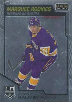 Arthur Kaliyev Los Angeles Kings Upper Deck O-Pee-Chee Platinum 2020/21 Marquee Rookies #192