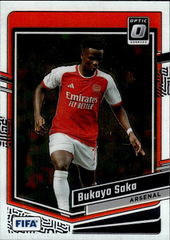 Bukayo Saka Arsenal Panini Donruss Soccer 2023/24 Optic #72