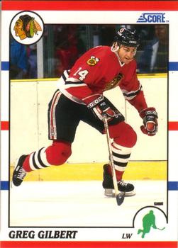 Greg Gilbert Chicago Blackhawks Score 1990/91 American #264