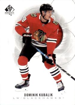 Dominik Kubalik Chicago Blackhawks Upper Deck SP Authentic 2020/21 #75