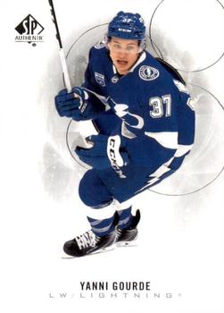 Yanni Gourde Tampa Bay Lightning Upper Deck SP Authentic 2020/21 #86