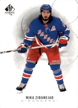 Mika Zibanejad New York Rangers Upper Deck SP Authentic 2020/21 #87