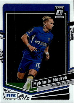 Mykhailo Mudryk Chelsea Panini Donruss Soccer 2023/24 Optic #77