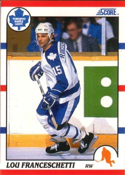 Lou Franceschetti Toronto Maple Leafs Score 1990/91 American #266