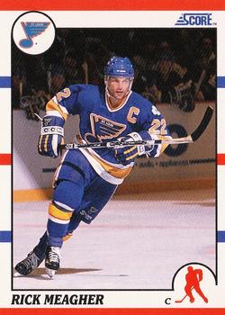 Rick Meagher St. Louis Blues Score 1990/91 American #267