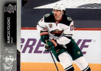 Marcus Foligno Minnesota Wild Upper Deck 2021/22 Series 1 #88