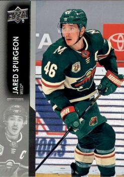Jared Spurgeon Minnesota Wild Upper Deck 2021/22 Series 1 #92