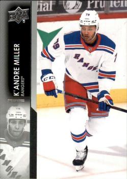 K'Andre Miller New York Rangers Upper Deck 2021/22 Series 1 #124