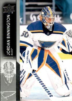 Jordan Binnington St. Louis Blues Upper Deck 2021/22 Series 1 #153