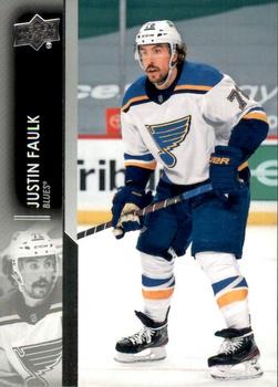 Justin Faulk St. Louis Blues Upper Deck 2021/22 Series 1 #154
