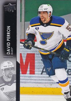 David Perron St. Louis Blues Upper Deck 2021/22 Series 1 #156