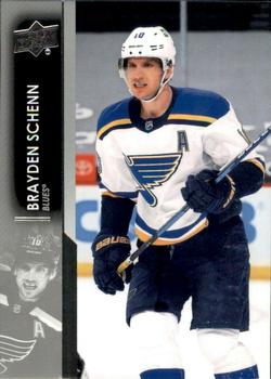 Brayden Schenn St. Louis Blues Upper Deck 2021/22 Series 1 #157