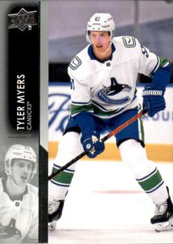 Tyler Myers Vancouver Canucks Upper Deck 2021/22 Series 1 #177