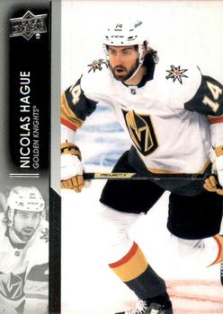 Nicolas Hague Vegas Golden Knights Upper Deck 2021/22 Series 1 #181