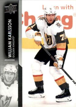William Karlsson Vegas Golden Knights Upper Deck 2021/22 Series 1 #182