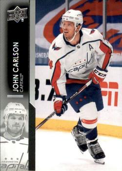 John Carlson Washington Capitals Upper Deck 2021/22 Series 1 #188