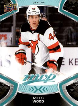 Miles Wood New Jersey Devils Upper Deck MVP 2021/22 #154
